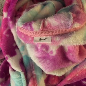 Girls kid robe